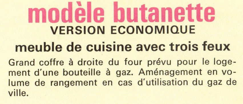 des butanette