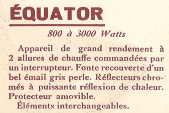 des equator 3001