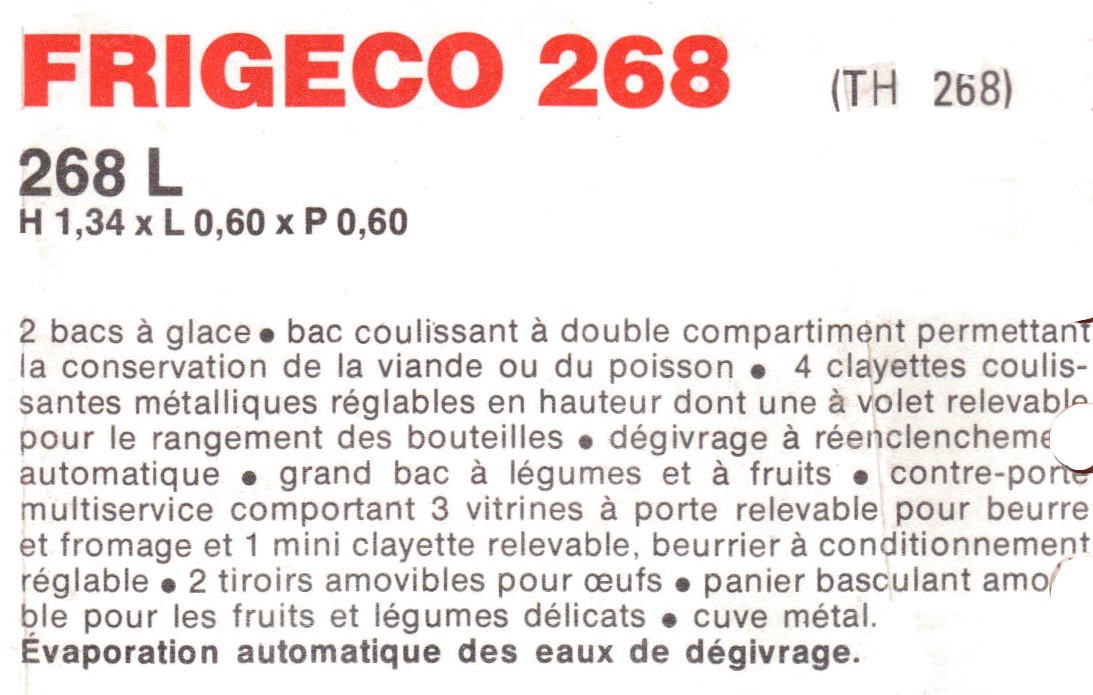 description tu 268