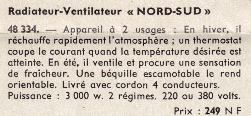 descriptif nord sud