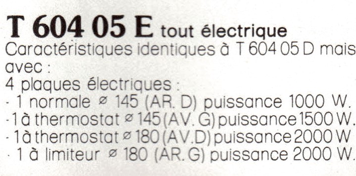 t 604 05 e