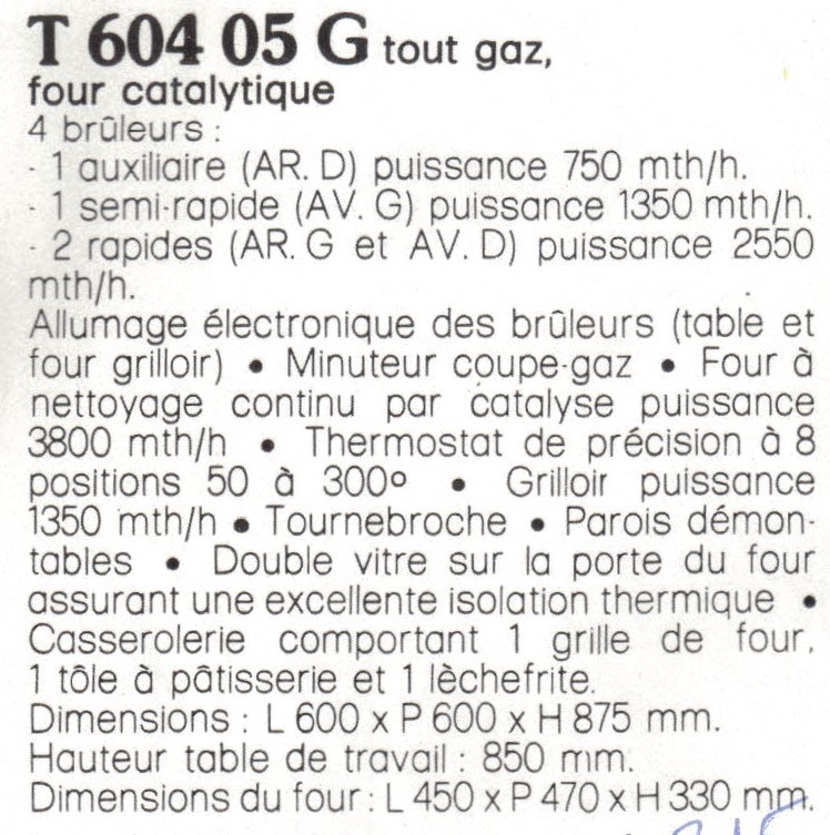 t 604 05 g