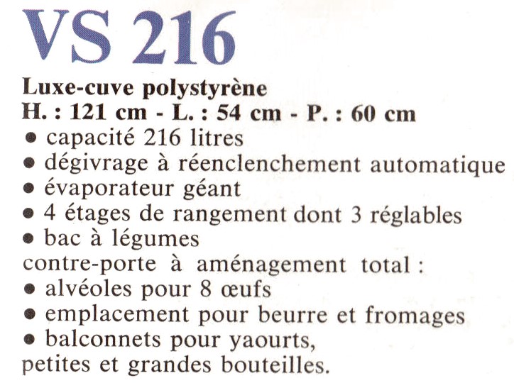 descriptif vs 216