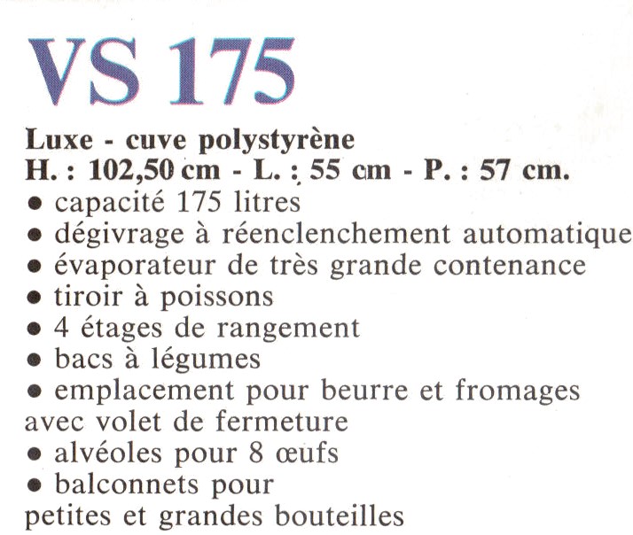 descriptif vs 175