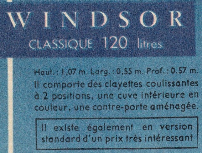 des windsor classique