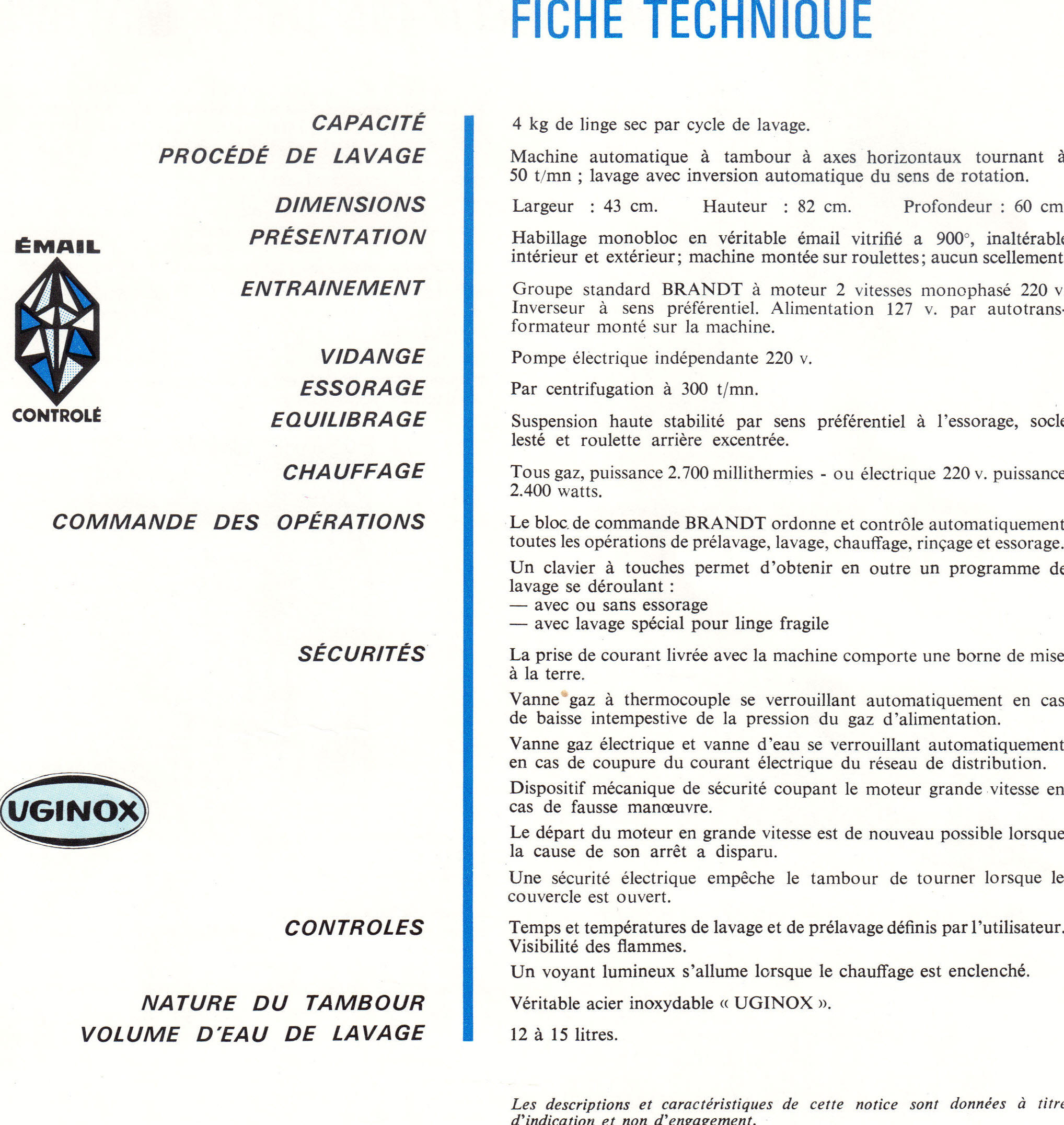 fiche technique 47 bis