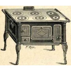 Cuisinières fonte 4 trous N°356