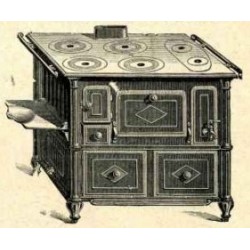 Cuisinières fonte 4 trous n° 362