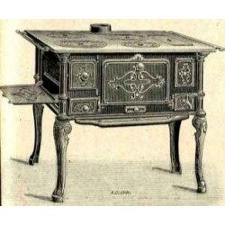 Cuisinières fonte 4 trous N°556