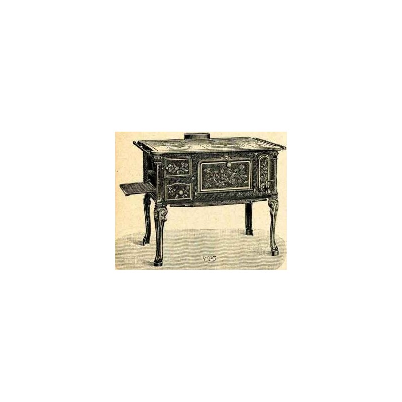 Cuisinières fonte 4 trous n°569