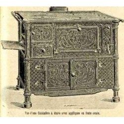 Cuisinières fonte 4 trous n°669