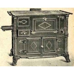 Cuisinières fonte N°1674