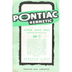 réfrigérateur Pontiac 1957