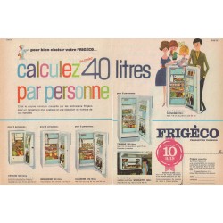 réfrigérateur frigéco 1962