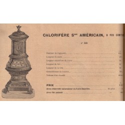Calorifères Américain N°69 1906