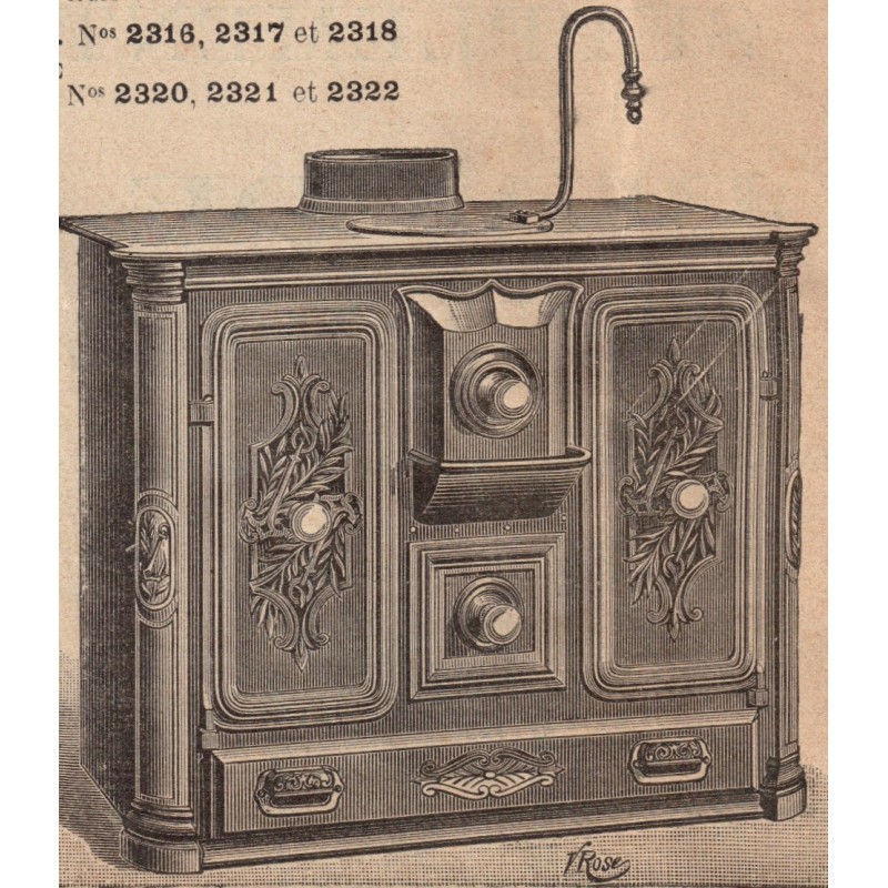 cuisinière batelier 2320