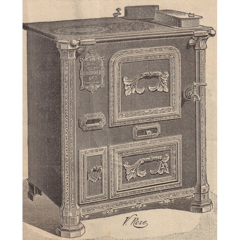 Cuisinières tôle et fonte Paris n° 2331