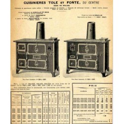 Cuisinières Du Centre 1914