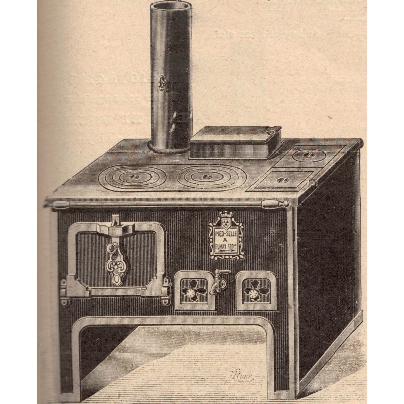 Cuisinières tôle et fonte Paris n° 2200