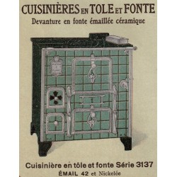 Cuisinières tôle et fonte Paris n° 3137