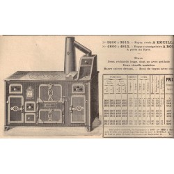 Cuisinières tôle et fonte Paris 1909