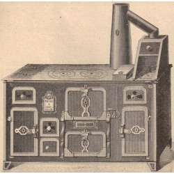 Cuisinières tôle et fonte Paris n° 3800