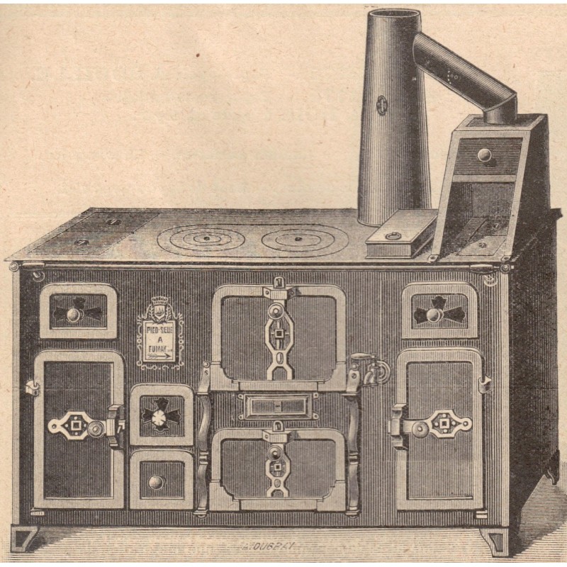 Cuisinières tôle et fonte Paris n° 3800