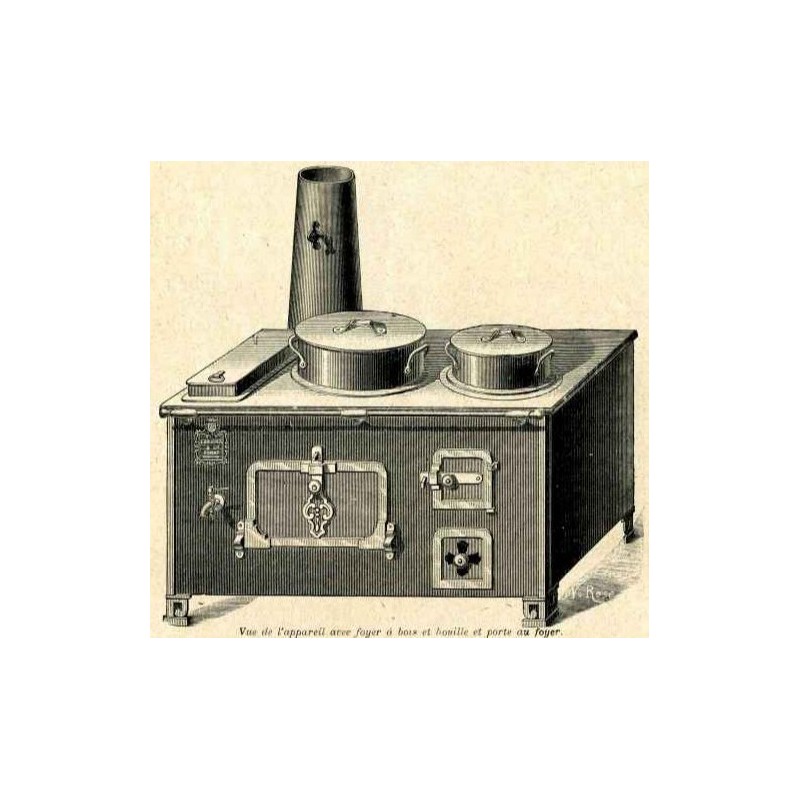 cuisinière tôle et fonte paris 2066