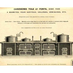cuisinière tôle et fonte paris hôpital