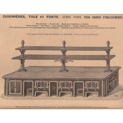 cuisinière tôle et fonte paris hôtel