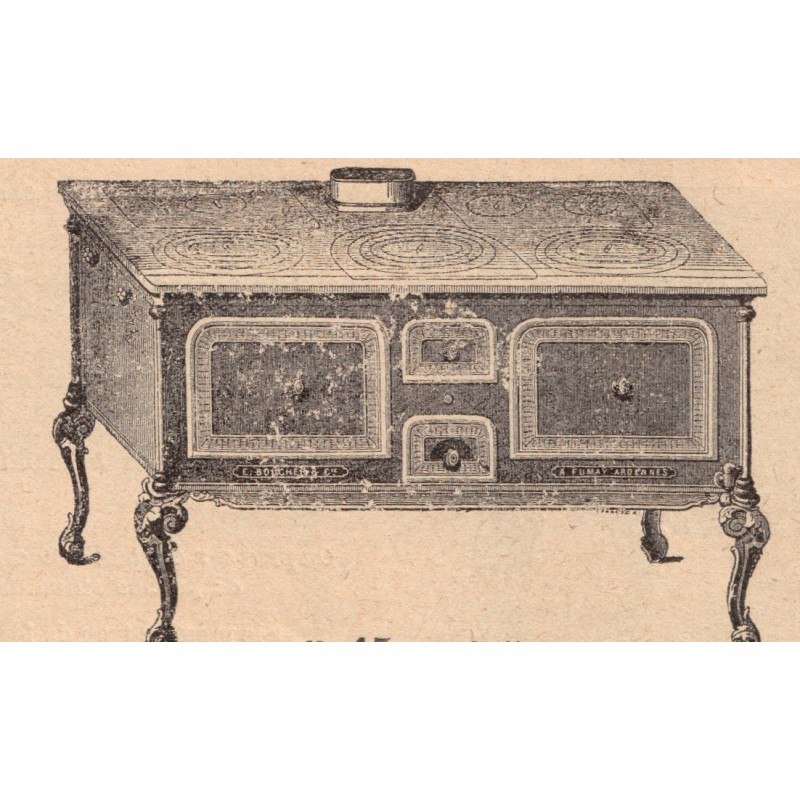 Cuisinières Fonte à 3 trous n° 44