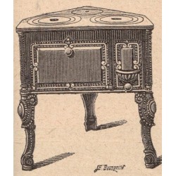 Cuisinières Fonte à 2 trous N° 227