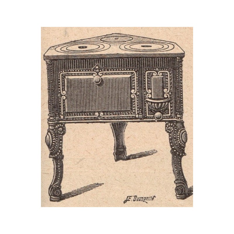 Cuisinières Fonte à 2 trous N° 227