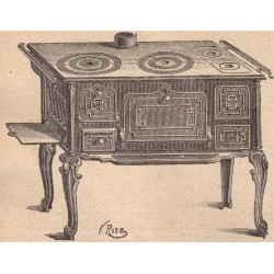 Cuisinières Fonte à 2 trous N°441
