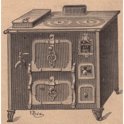 Cuisinières tôle et fonte Paris n°1131