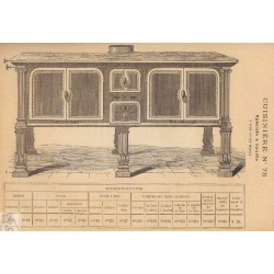 Cuisinières fonte n° 78