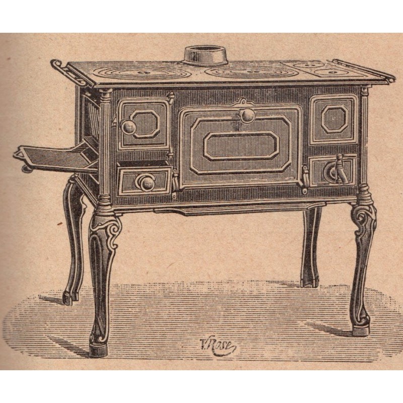 Cuisinières  fonte N° 520