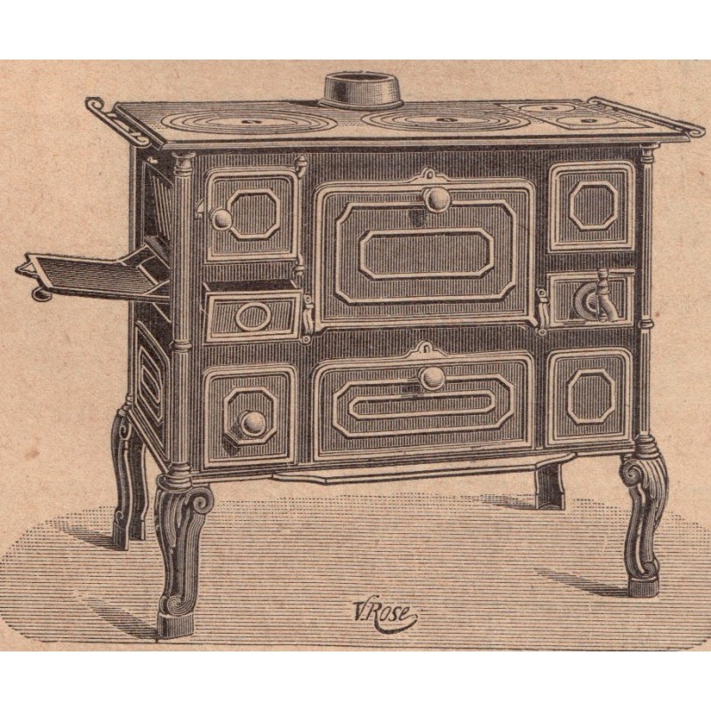 Cuisinières  fonte n° 546