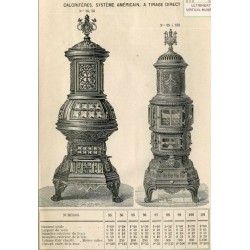 Calorifères Américain 1898