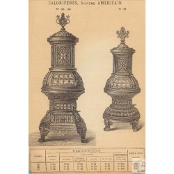 Calorifères Américain 1893
