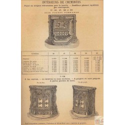 intérieur de cheminée 1893