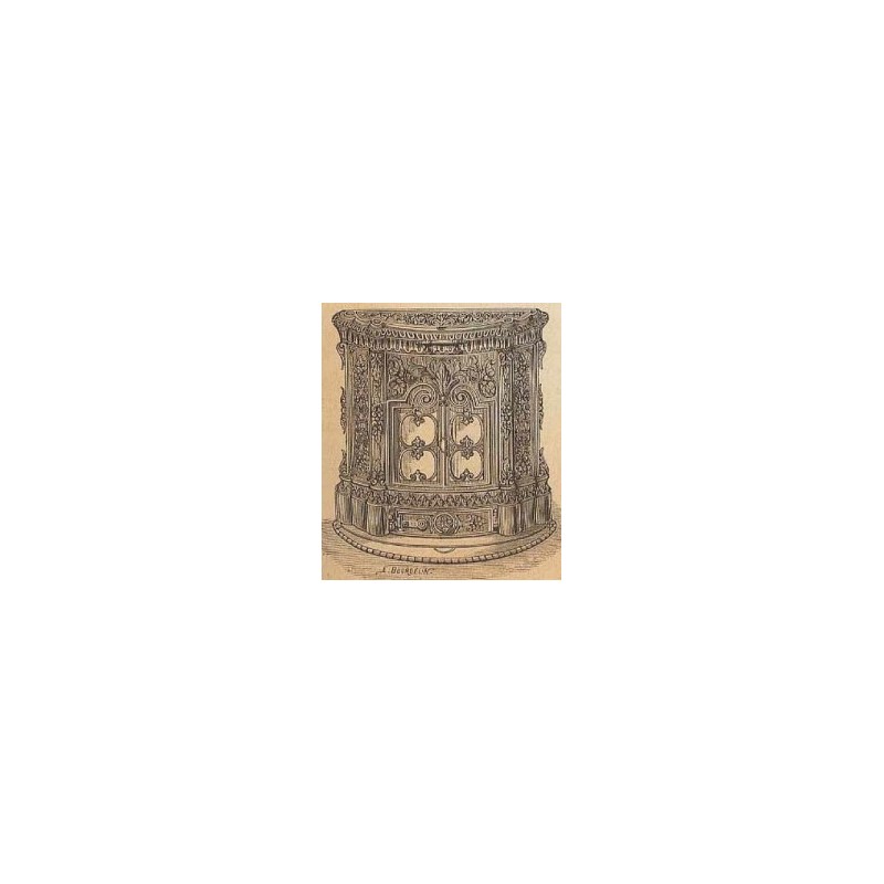 intérieur de cheminée N°60 Pied Selle