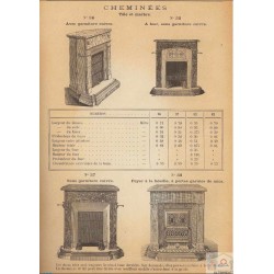 cheminées page 194  1893