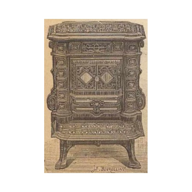 Cheminée n° 83 Pied Selle