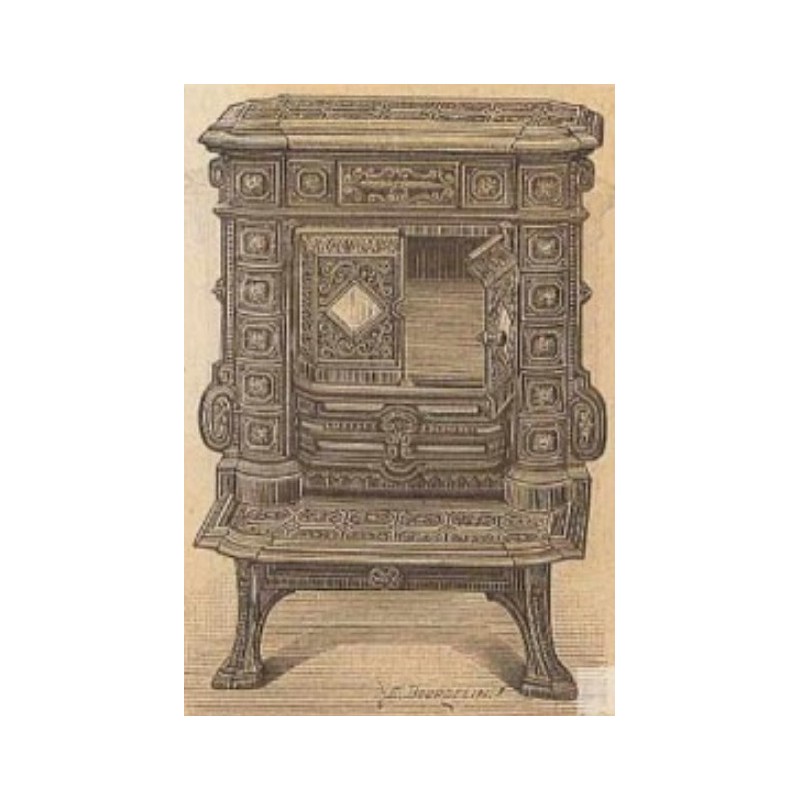 Cheminée n° 88 Pied Selle