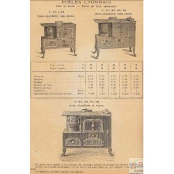 Poêles Lyonnais page 181 1893