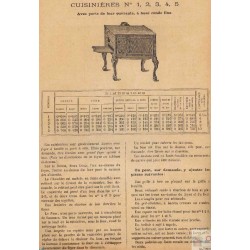 Cuisinières Fonte page 115 1893