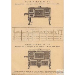 Cuisinières Fonte page 121  1893