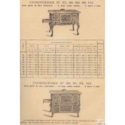 cuisinière 1893