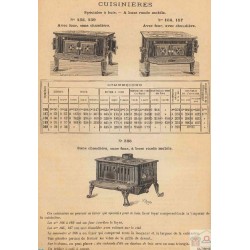 Cuisinières Fonte page 157  1893